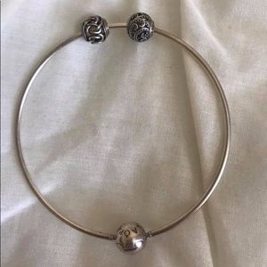 Pandora charm bangle
